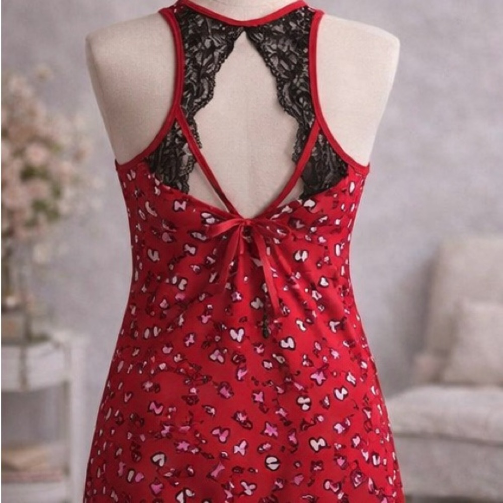 Sexy Lace Back Babydoll Nightdress ❤️ | Valentine Lingerie | Soft & Flowy Fit